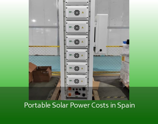 Portable Solar Power Costs in Spain